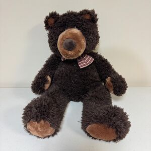 Teddy Bear Stuffed Animal Brown Plush Toy Medium Soft Cute Fuzzy Collectible